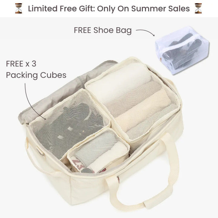 Spacious travel bag with practical rolling system Stornfield