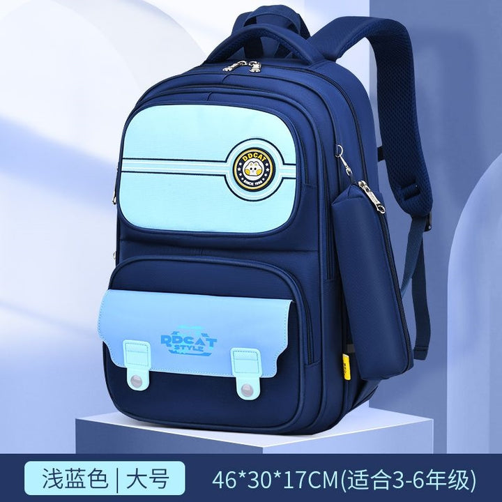 School backpack with ergonomic design and multiple compartments Stornfield
