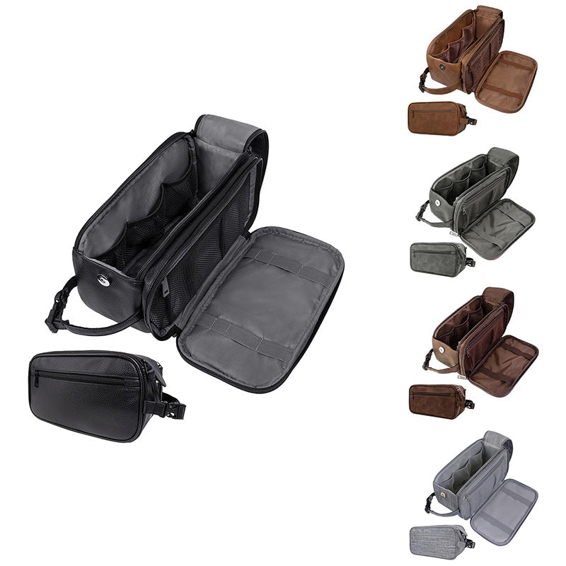 Cosmetic bag with multiple compartments Stornfield
