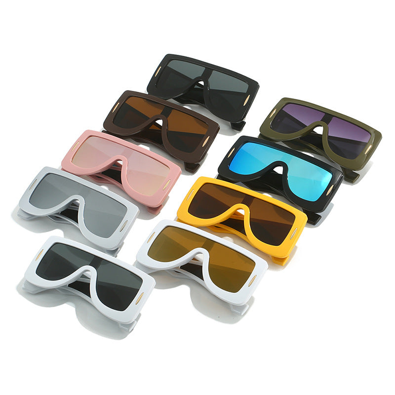 Ladies futuristic oversized sunglasses Stornfield