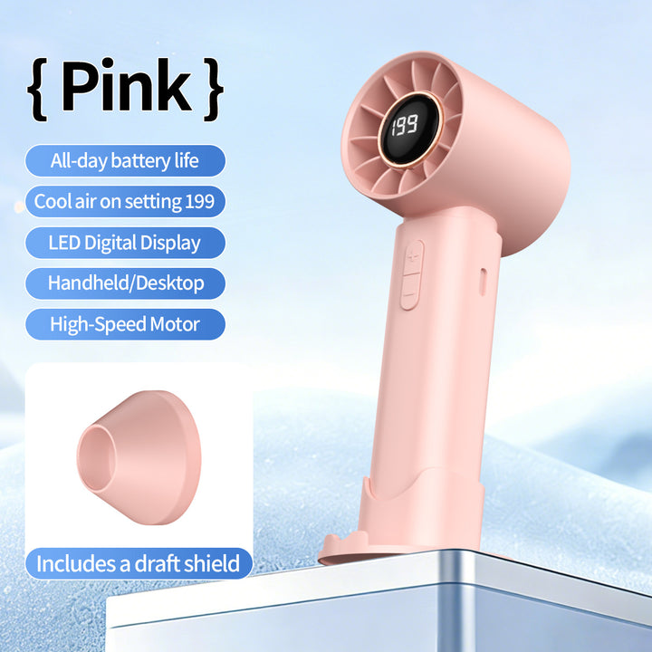 Unisex High-Performance Portable Handheld Fan Stornfield