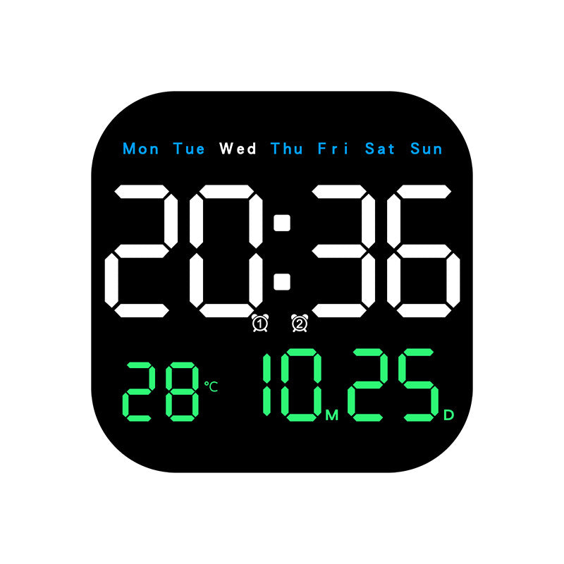 Digital Multi-Function Alarm Clock with Temperature and Date Display Stornfield
