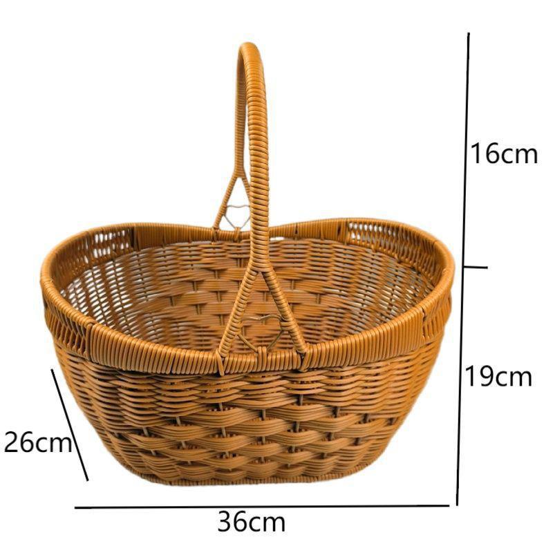 Handcrafted Woven Shopping Basket Stornfield