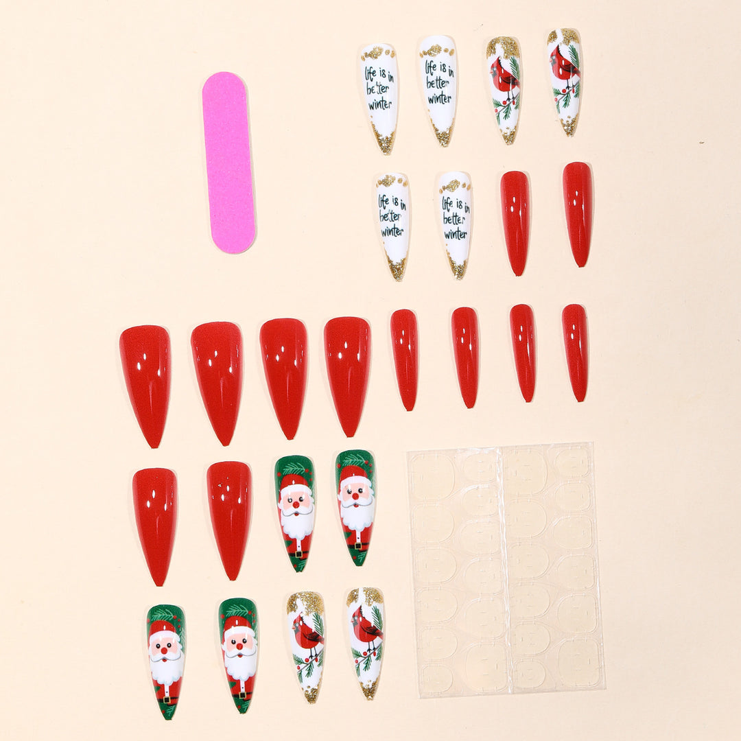 Festive 3D Nail Art Set Stornfield