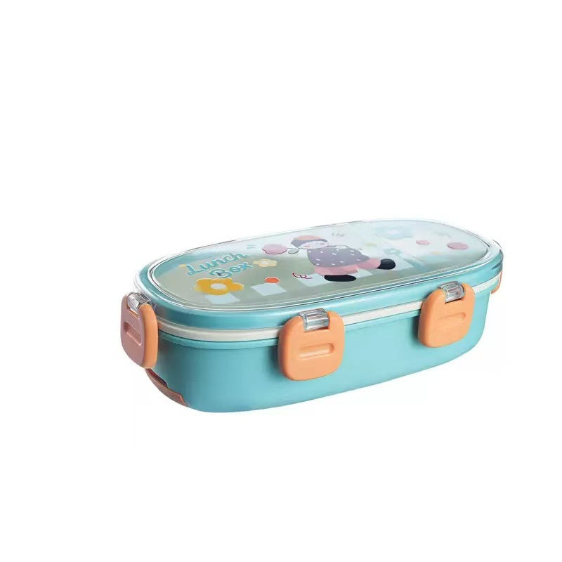 Fun-Themed Multi-Compartment Lunch Box