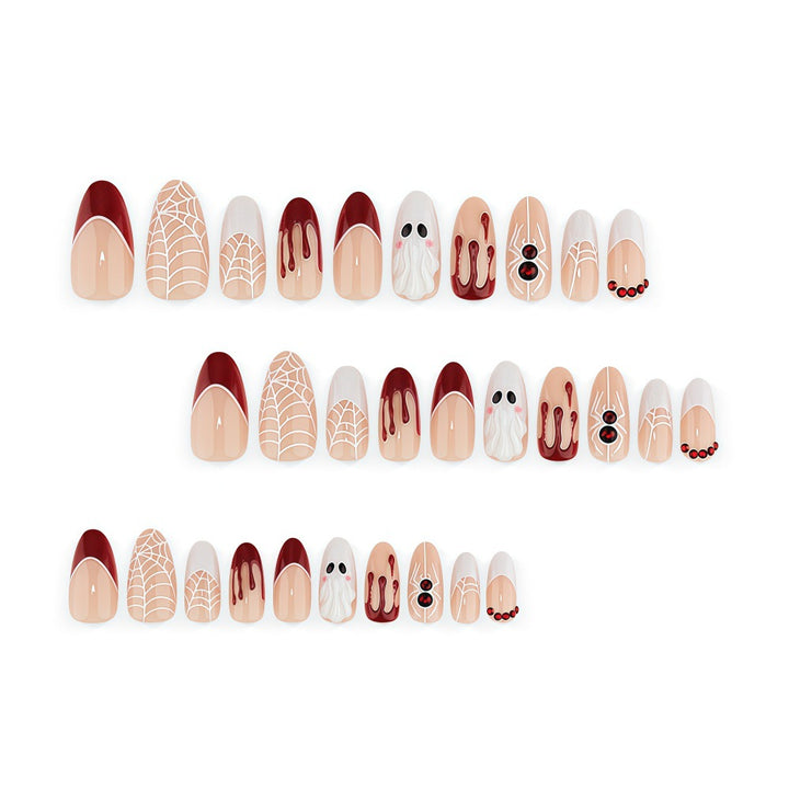 Halloween Nail Art Set with Creepy Designs Stornfield