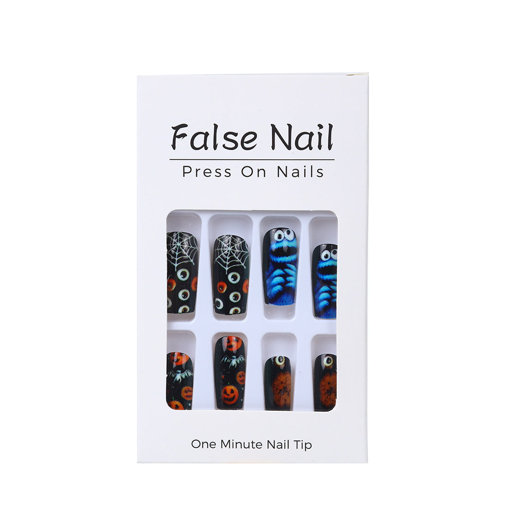 Creative Halloween-style art nails Stornfield