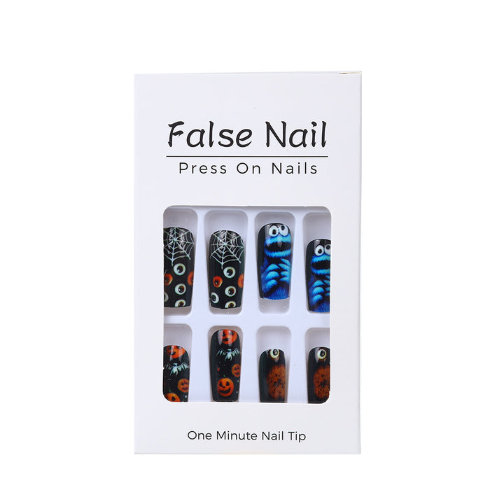 Creative Halloween-style art nails Stornfield