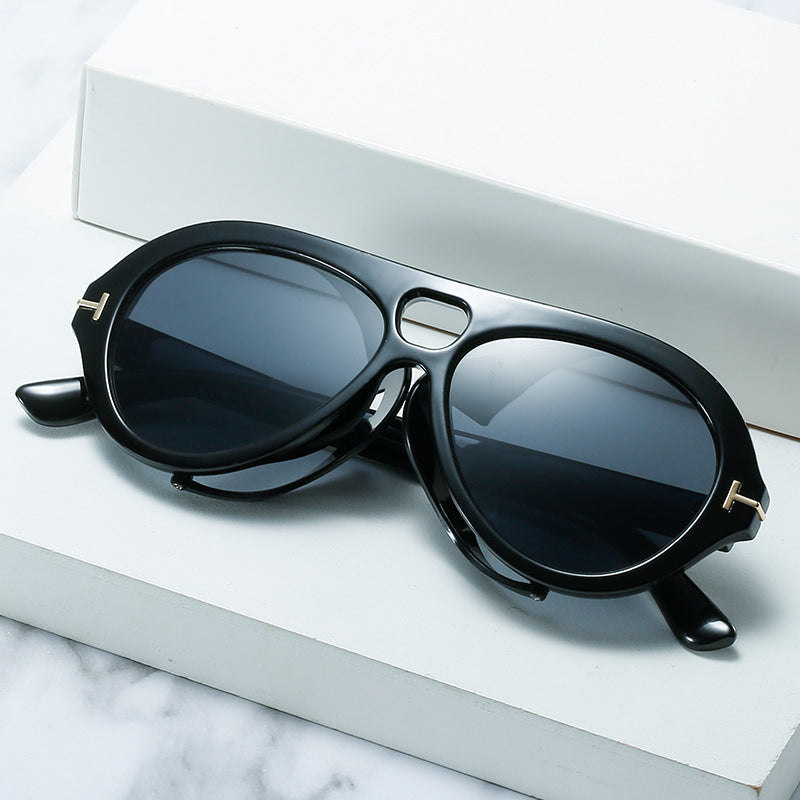 Retro-Inspired Shield Sunglasses Stornfield