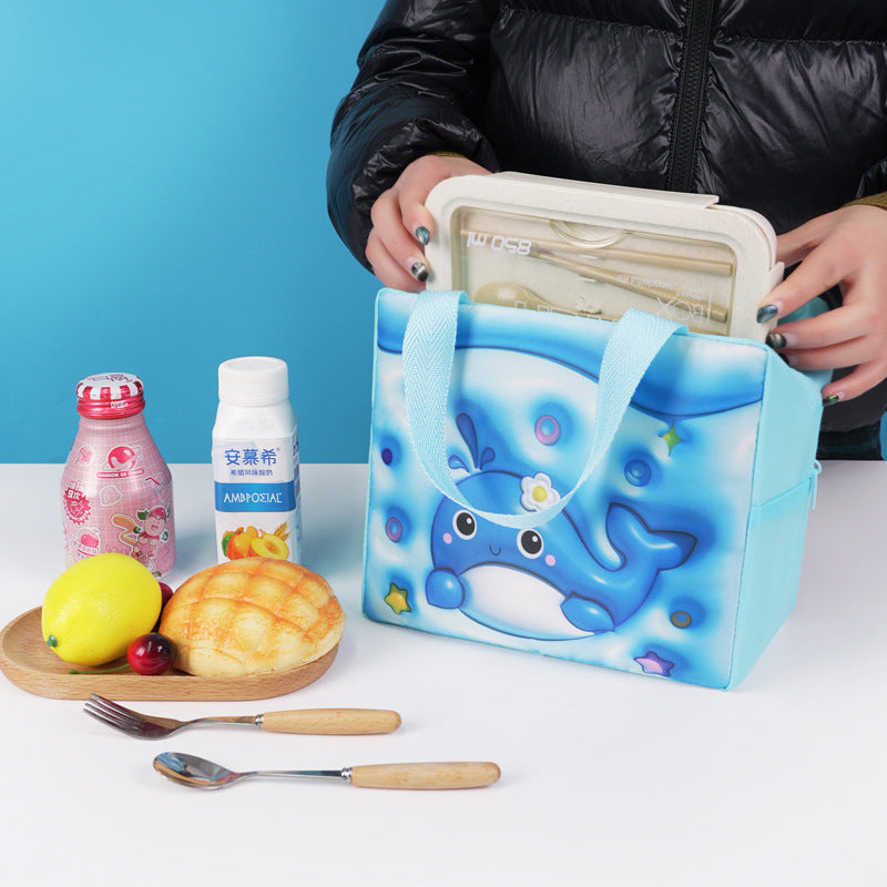 Cartoon-Themed Insulated Lunch Bag Stornfield
