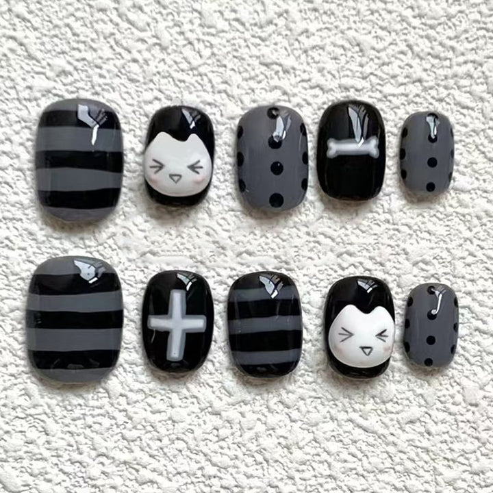Playful Artistic Nail Art Design Set Stornfield
