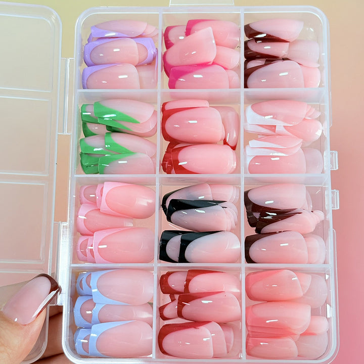 Versatile Press-On Nail Set Stornfield