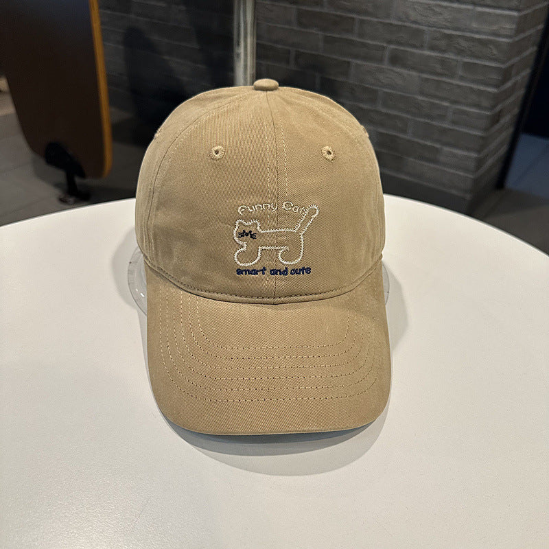 Women's Playful Cat-Themed Baseball Cap Stornfield