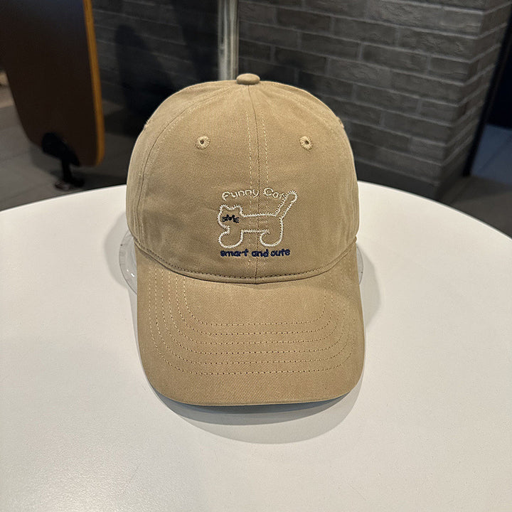 Women's Playful Cat-Themed Baseball Cap Stornfield