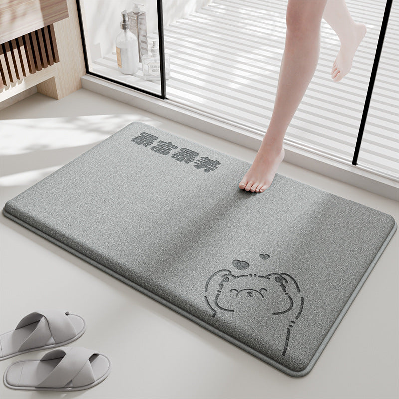 Soft Plush Memory Foam Bath Mat