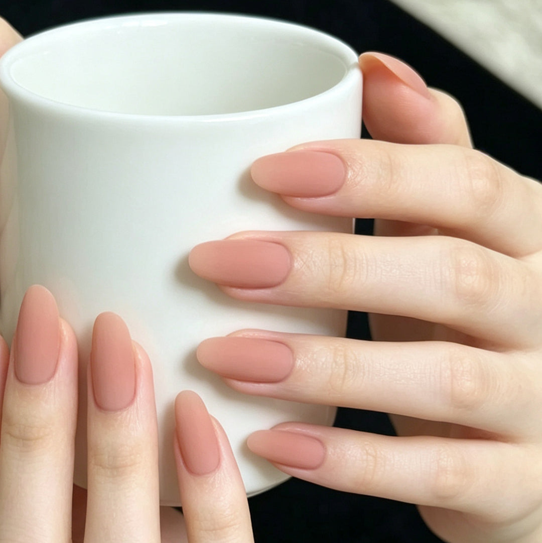 Artistic Ocean-Inspired Press-On Nail Design Stornfield