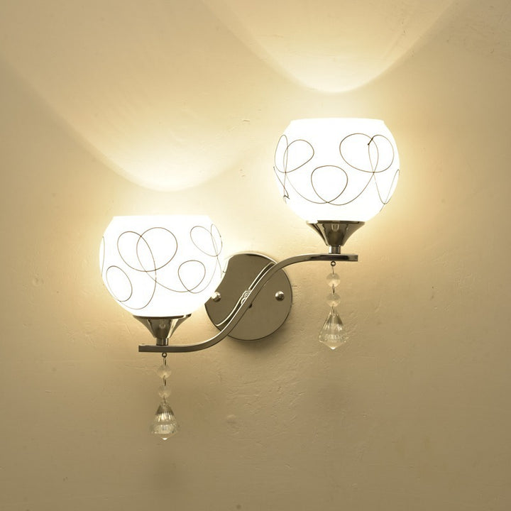 Modern Elegant Dual-Bulb Wall Sconce