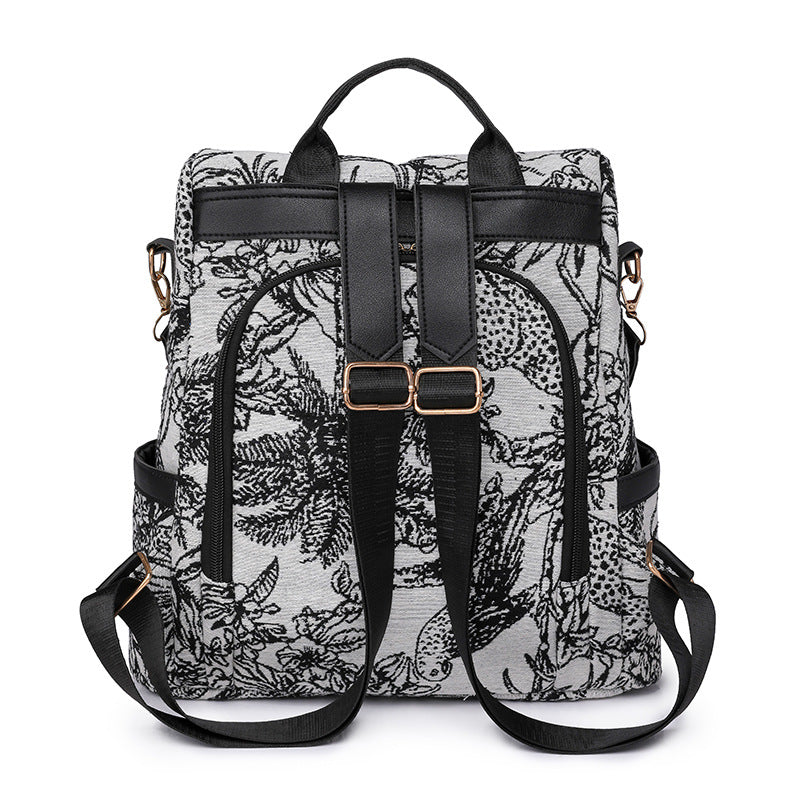 Floral Patterned Versatile Backpack Stornfield