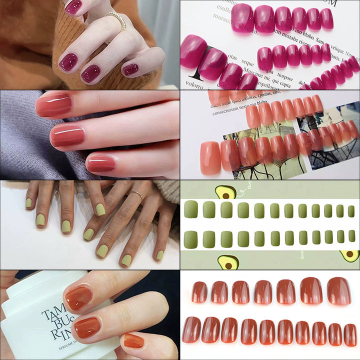 Stylish Press-On Nail Set with Elegant Accents Stornfield