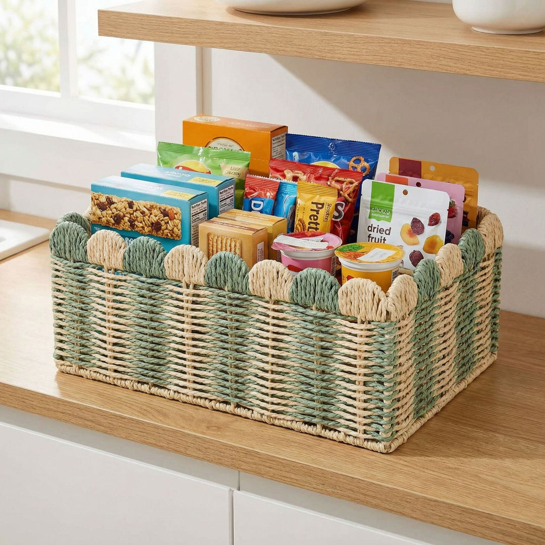 Storage basket in classic design Stornfield