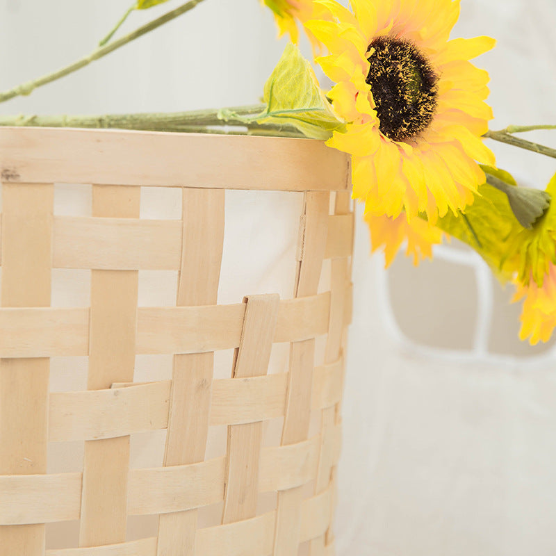 Woven Storage Basket for Books and Home Decor Stornfield