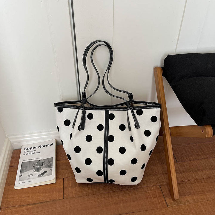 Polka Dot Tote Bag