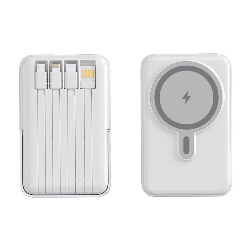 Portable power bank with multifunctional charging cables Stornfield