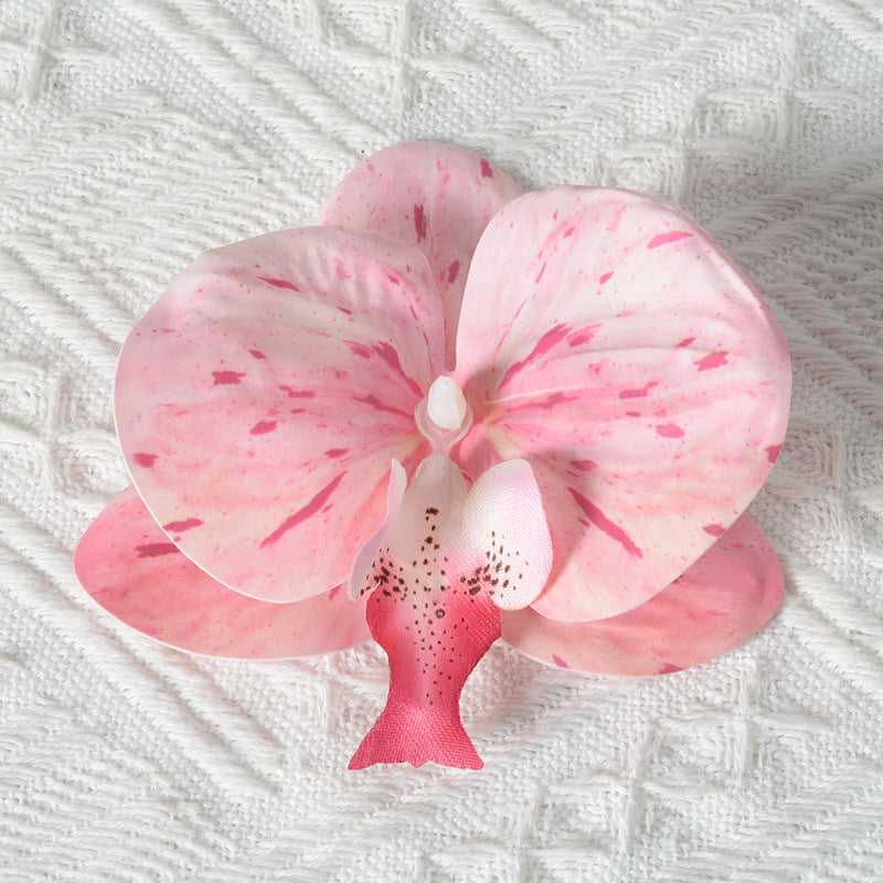 Artificial Orchid Hair Clip