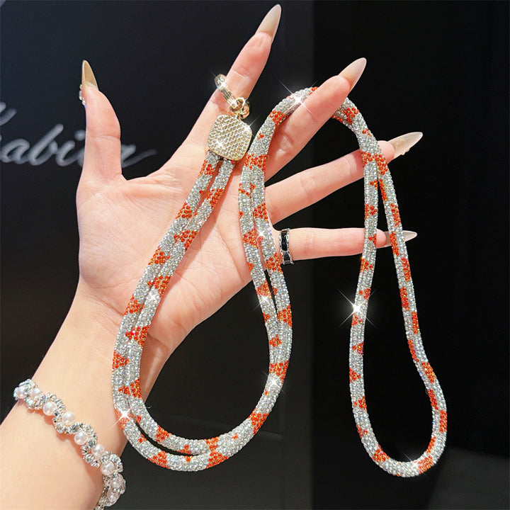 Sparkling Crystal Eyewear Chain Stornfield