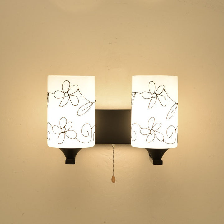 Artistic Flower Design Wall Sconce