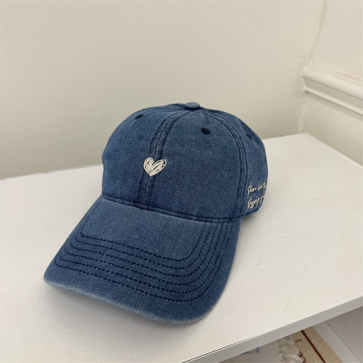 Women's Casual Embroidered Denim Baseball Cap Stornfield