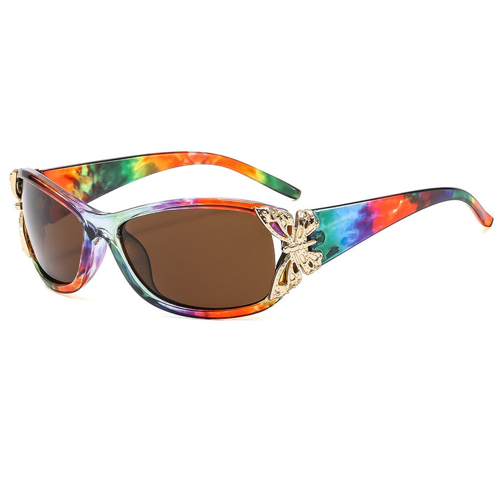 Fashion-Forward Butterfly-Embellished Sunglasses Stornfield
