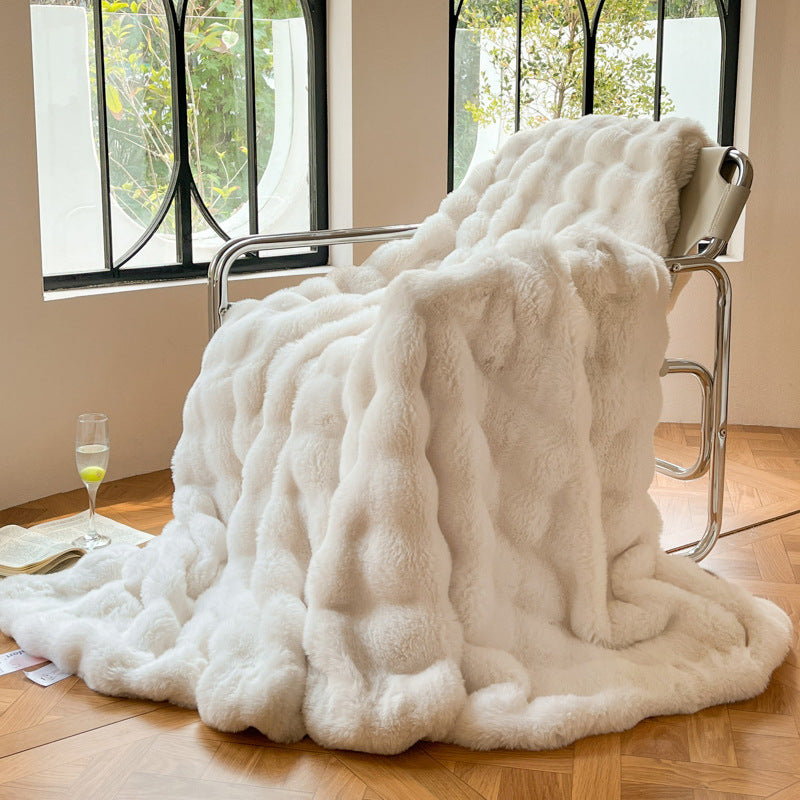 Luxurious Textured Soft Throw Blanket Stornfield