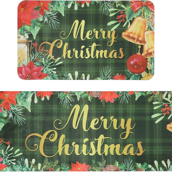 Festive Holiday-Themed Doormat