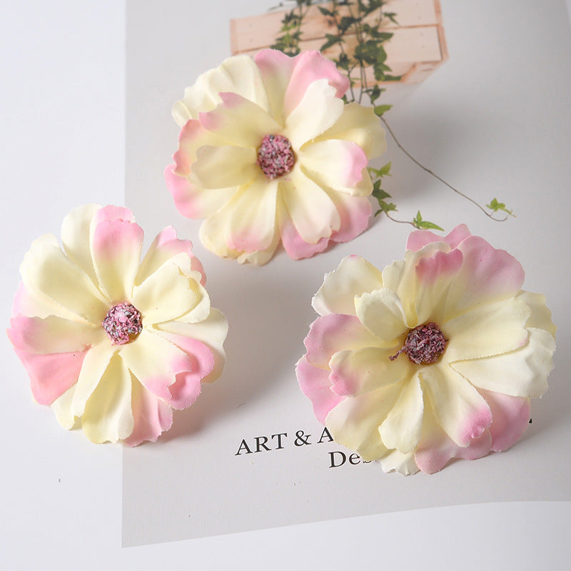 Elegant Fabric Flower Hair Clip
