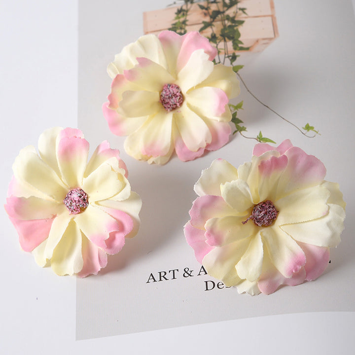 Elegant Fabric Flower Hair Clip