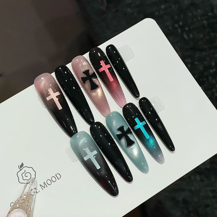 Artistic Long Stiletto Nail Enhancements Stornfield
