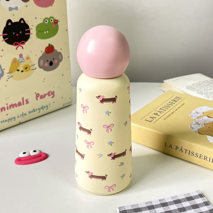 Ladies Insulated Drinking Bottle with Fun Animal Design and Ergonomic Design Stornfield