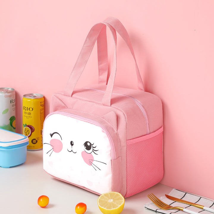 Playful Animal-Themed Insulated Lunch Bag Stornfield