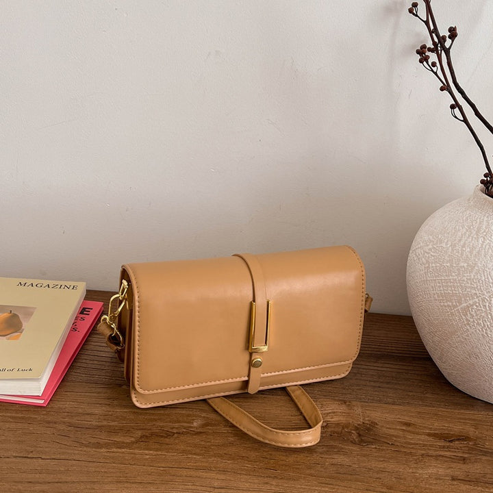 Leather Crossbody Clutch