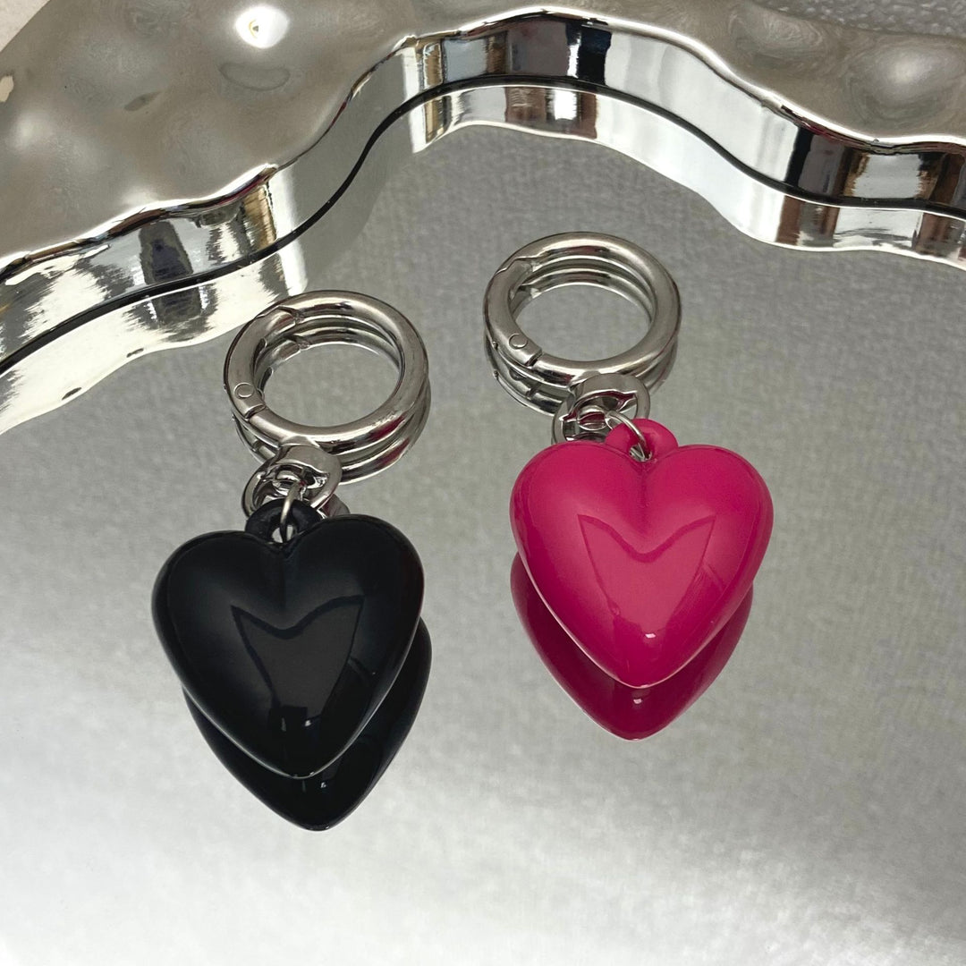 Heart-Shaped Charm Keychain Stornfield