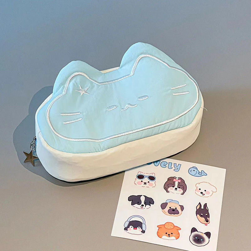 Cute Cat-Shaped Storage Pouch