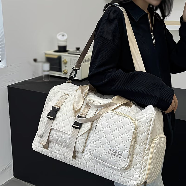 Versatile Quilted Travel Duffel Bag Stornfield