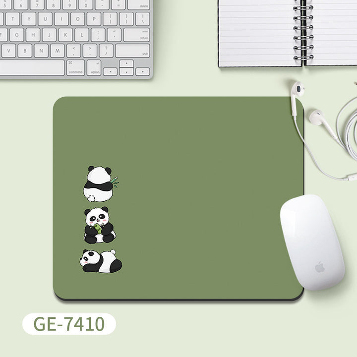 Cute Panda-Themed Desk Mouse Pad