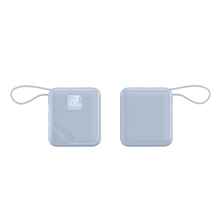 Portable power bank with integrated fast charging ports and digital battery level display Stornfield