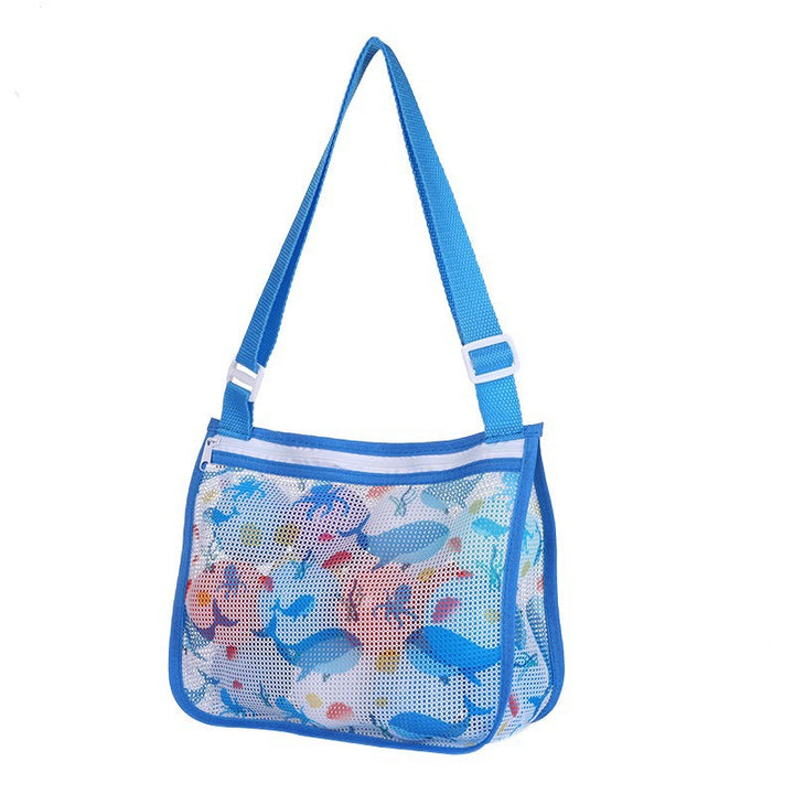 Mesh Beach Bag with Practical Zipper Stornfield