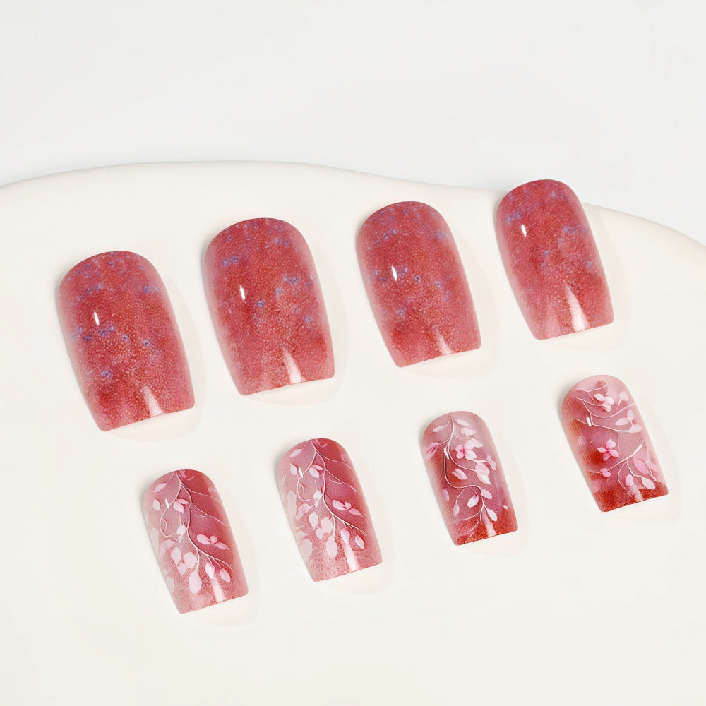 Artificial nails in elegant floral design Stornfield