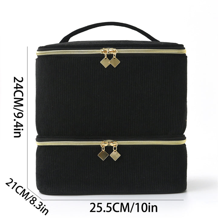 Cosmetic organizer with intelligent compartment system Stornfield