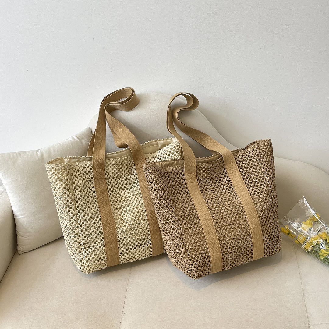 Stylish Woven Beach Tote