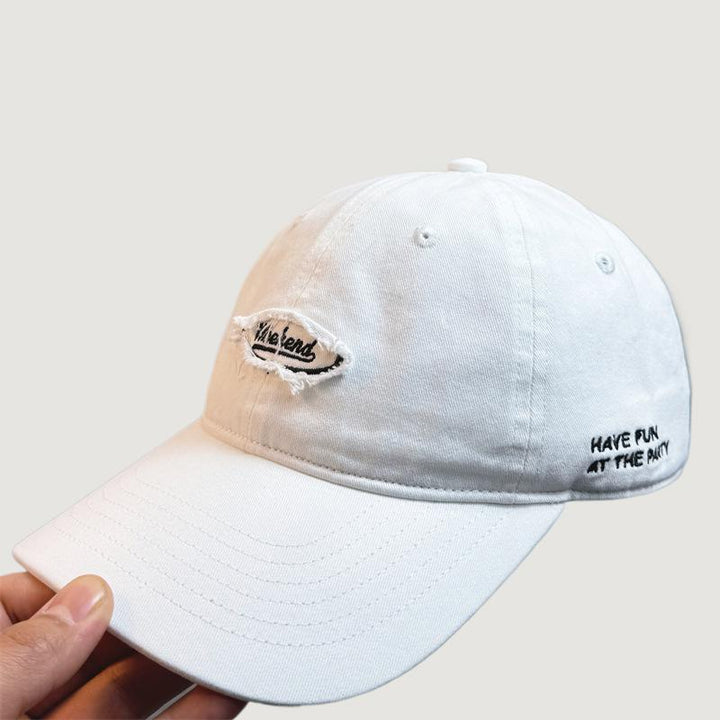 Men's Casual Distressed Embroidered Baseball Cap Stornfield